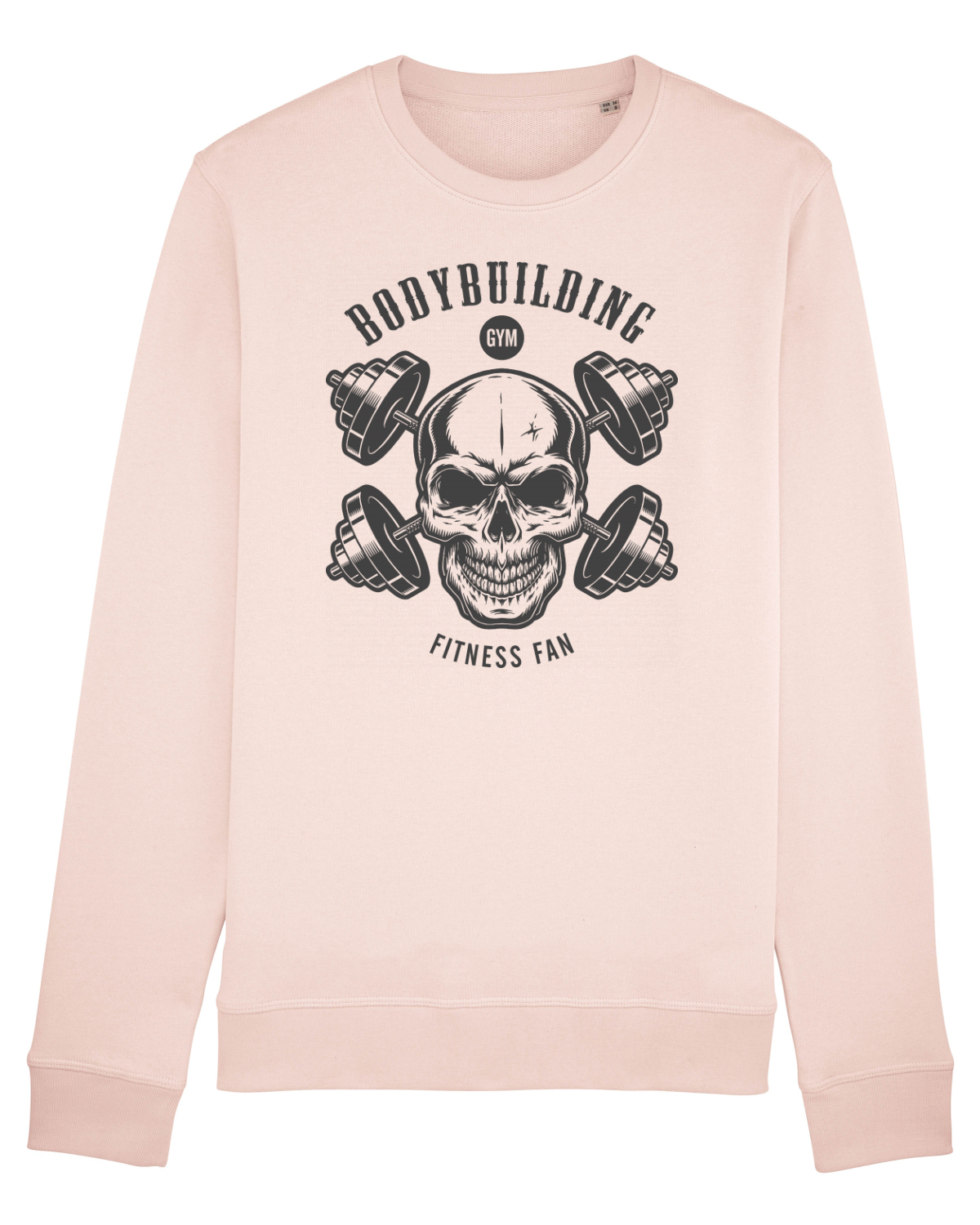 Bluză mânecă lungă Unisex Rise Candy Pink