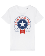 born free freedom Tricou mânecă scurtă  Copii Mini Creator