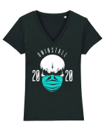 uninstall 2020 Tricou mânecă scurtă guler V Damă Evoker