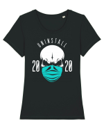 uninstall 2020 Tricou mânecă scurtă guler larg fitted Damă Expresser