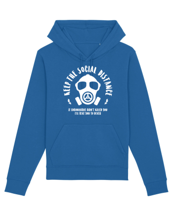 corona quarantine social distance Royal Blue