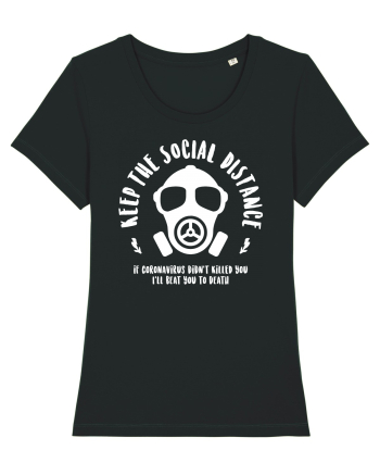 corona quarantine social distance Black