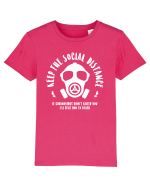 corona quarantine social distance Tricou mânecă scurtă  Copii Mini Creator