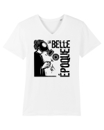 quarantine covid era Tricou mânecă scurtă guler V Bărbat Presenter