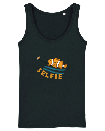 Selfie Fish Black