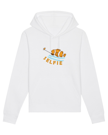 Selfie Fish White