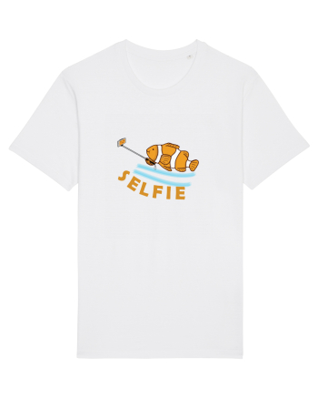 Selfie Fish White