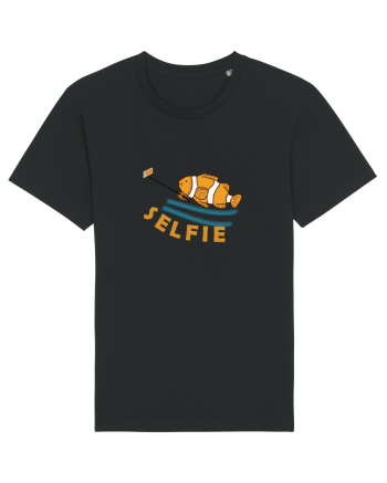 Selfie Fish Black