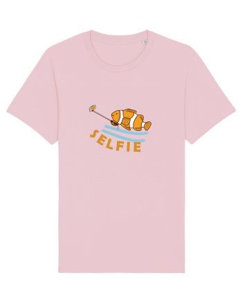 Selfie Fish Cotton Pink