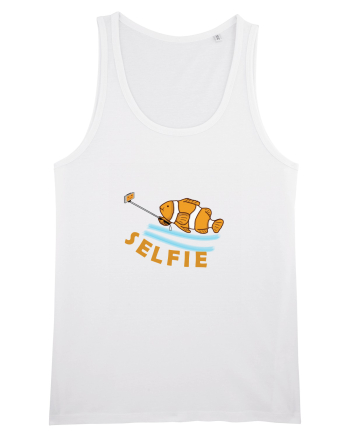 Selfie Fish White