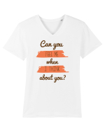 Tricou romanțat Tricou mânecă scurtă guler V Bărbat Presenter
