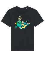 birdy_VI-4 Tricou mânecă scurtă Unisex Rocker