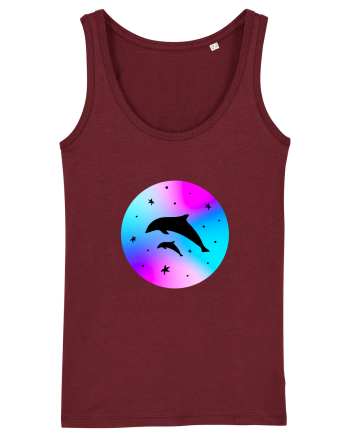 Sea life Burgundy