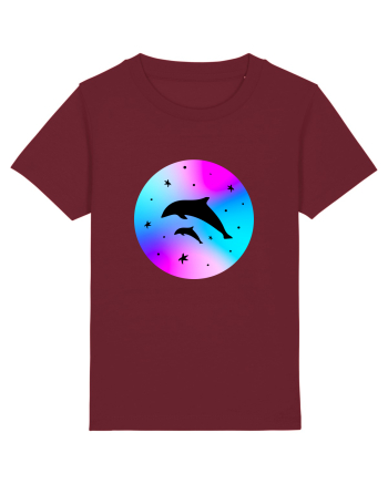 Sea life Burgundy