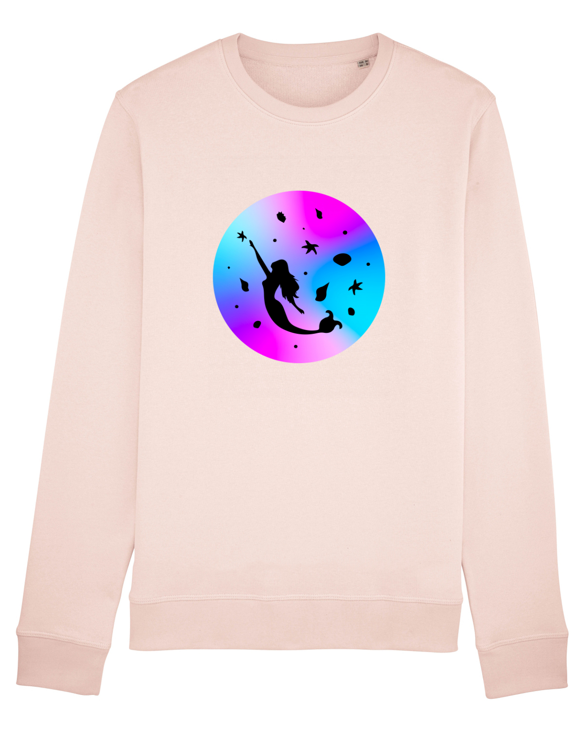 Bluză mânecă lungă Unisex Rise Candy Pink