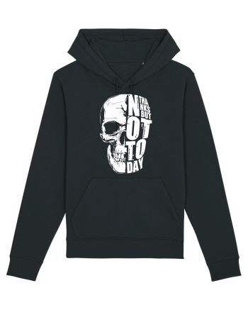 not today skull Black