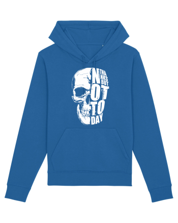 not today skull Royal Blue