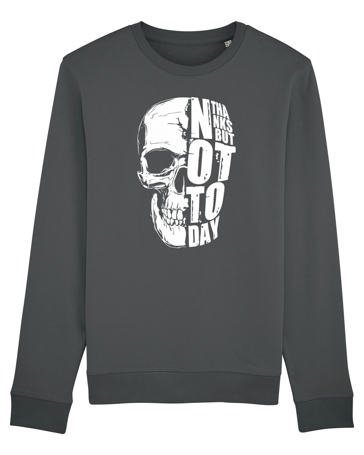 Bluză mânecă lungă Unisex Rise Anthracite