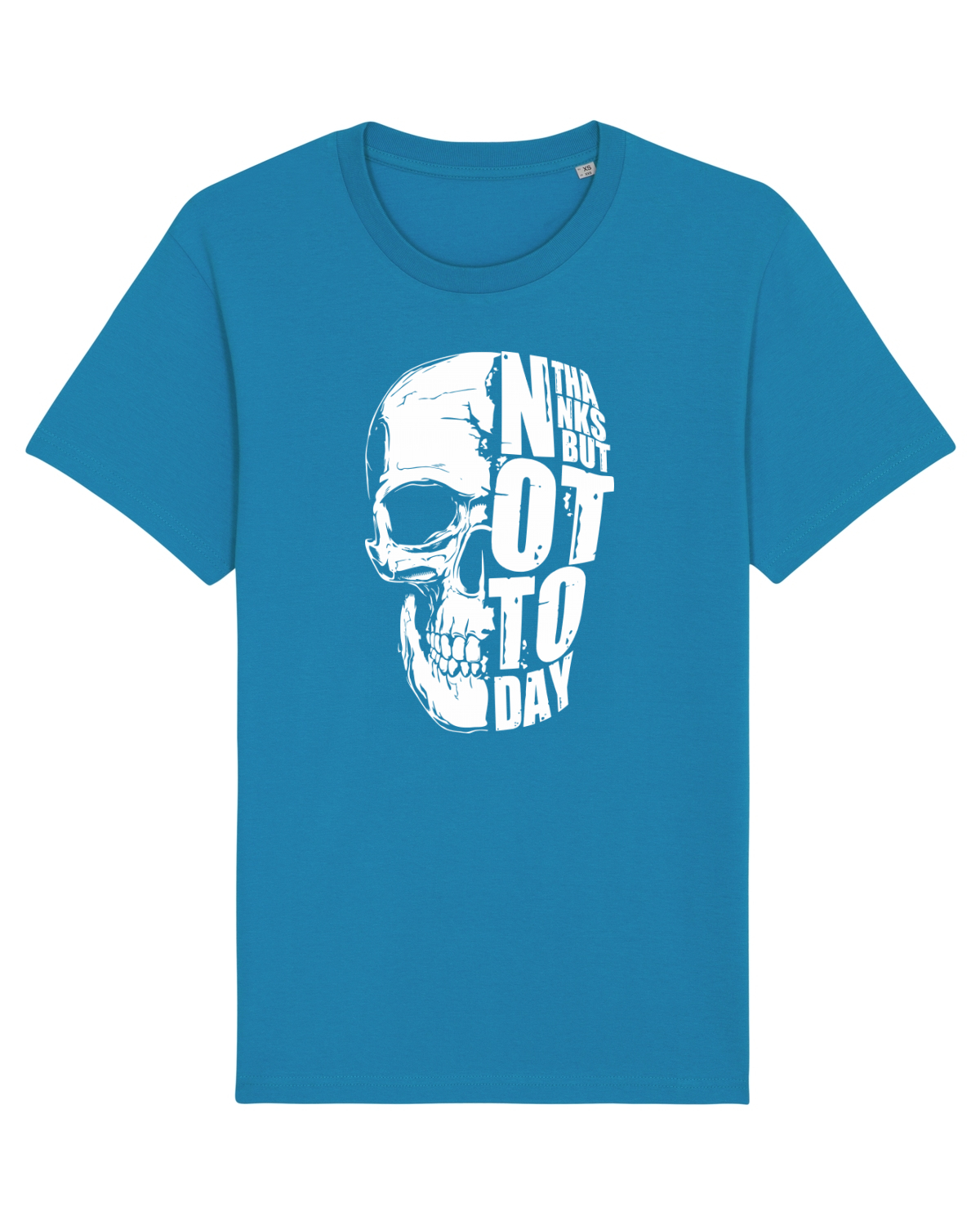 Tricou mânecă scurtă Unisex Rocker Azur