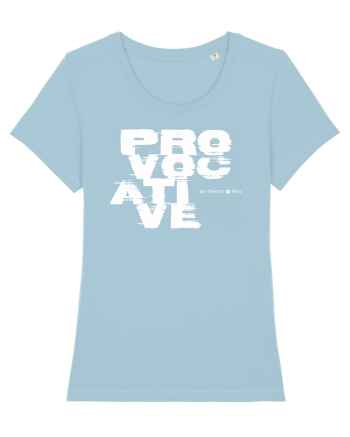 provocative design style Sky Blue