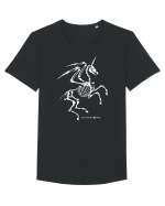 unicorn Tricou mânecă scurtă guler larg Bărbat Skater