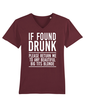found drunk Burgundy