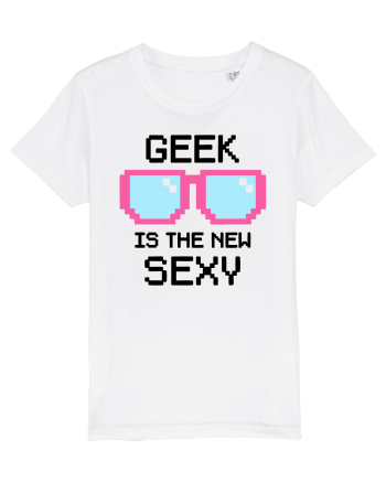 geek school nerd White