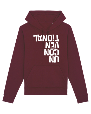 unconventional different Burgundy