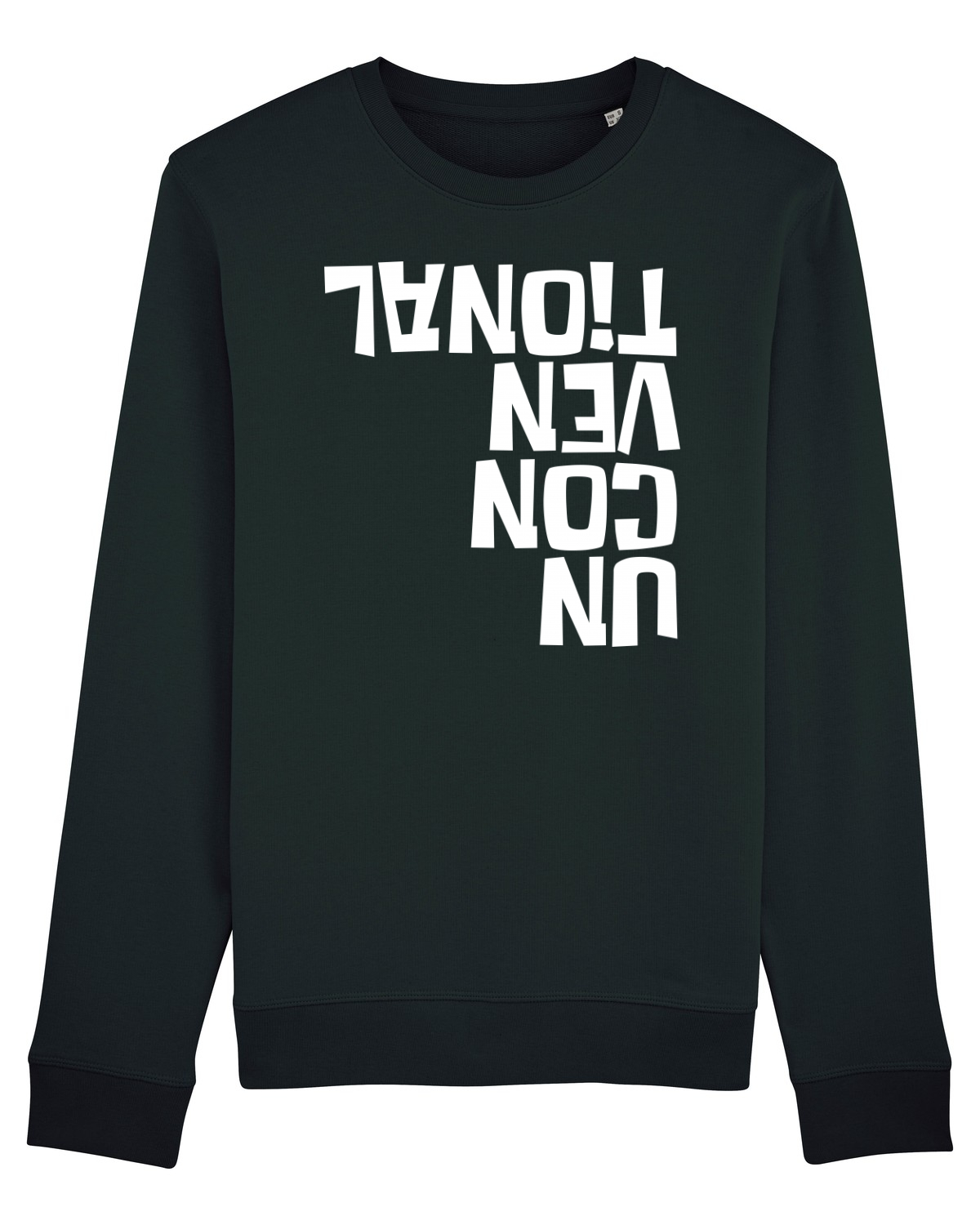 Bluză mânecă lungă Unisex Rise Black
