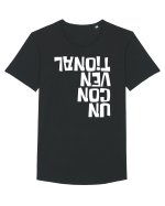 unconventional different Tricou mânecă scurtă guler larg Bărbat Skater