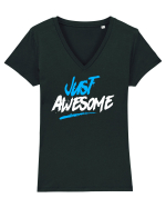 awesome beautiful nice Tricou mânecă scurtă guler V Damă Evoker
