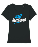 awesome beautiful nice Tricou mânecă scurtă guler larg fitted Damă Expresser