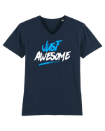 awesome beautiful nice Tricou mânecă scurtă guler V Bărbat Presenter