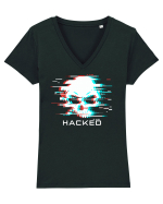 code script program Tricou mânecă scurtă guler V Damă Evoker