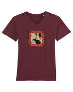 Cinema Tricou mânecă scurtă guler V Bărbat Presenter