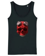 Craniu roșu - skull red 07 Maiou Damă Dreamer