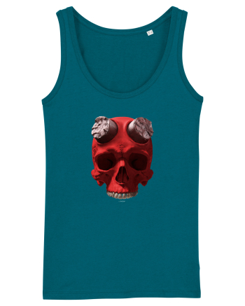 Craniu roșu - skull red 07 Ocean Depth