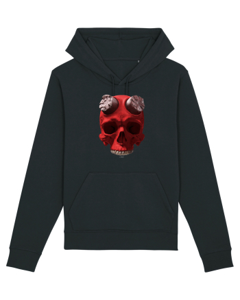 Craniu roșu - skull red 07 Black