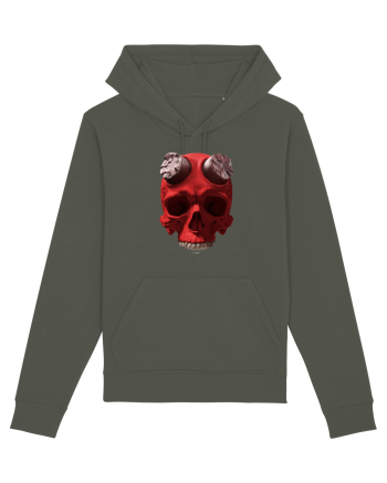 Craniu roșu - skull red 07 Khaki