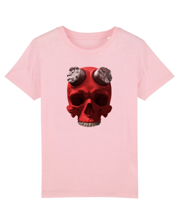 Craniu roșu - skull red 07 Cotton Pink