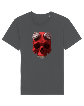 Craniu roșu - skull red 07 Anthracite