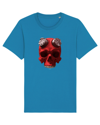 Craniu roșu - skull red 07 Azur