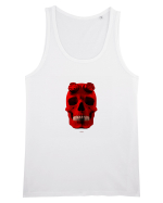 Craniu roșu - skull red 04 Maiou Bărbat Runs