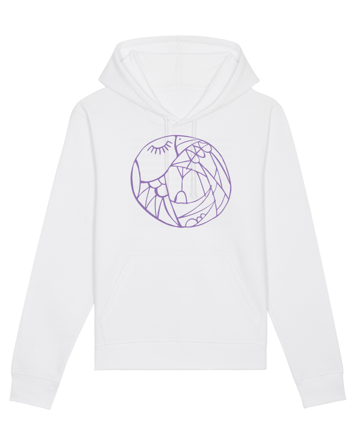 Hanorac Unisex Drummer White