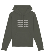 Good Things Take Time ! Hanorac Unisex Drummer