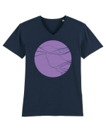 loveWith_I Tricou mânecă scurtă guler V Bărbat Presenter