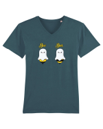 Boo Bees Tricou mânecă scurtă guler V Bărbat Presenter