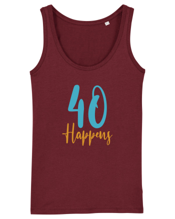 4o Ani Burgundy