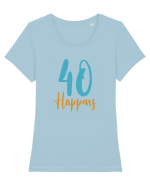 4o Ani Tricou mânecă scurtă guler larg fitted Damă Expresser