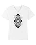 Ochiul Tricou mânecă scurtă guler V Bărbat Presenter